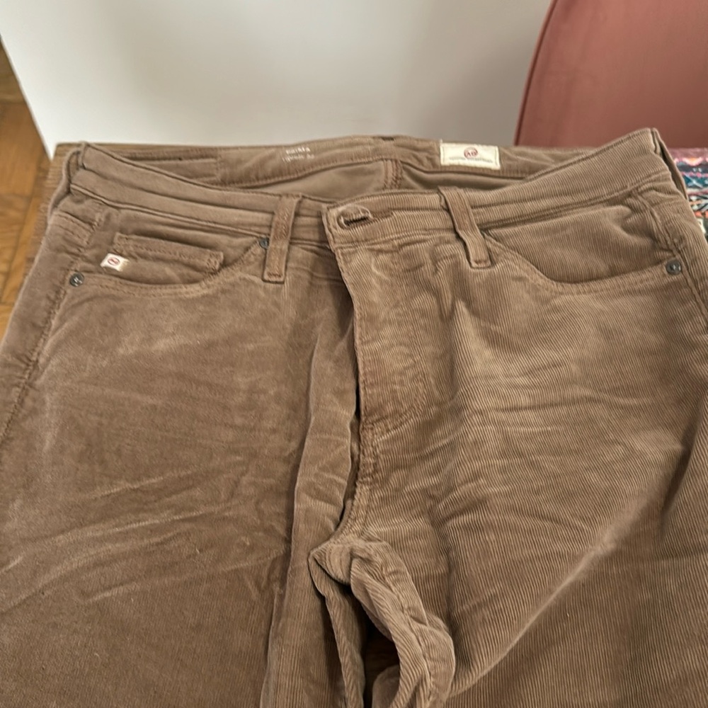 Prima cigarette leg corduroy pants